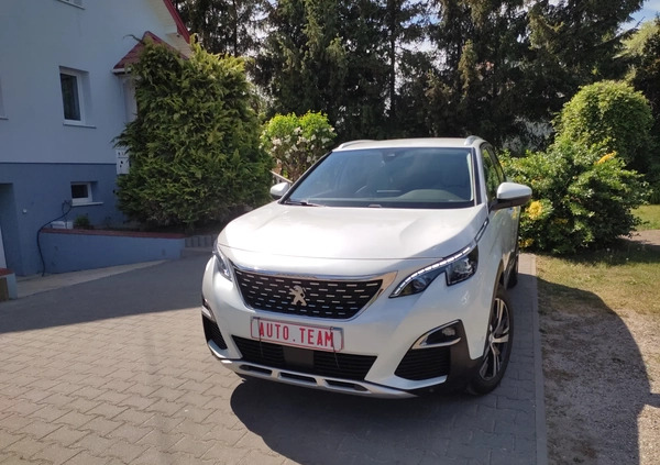 Peugeot 3008 cena 81900 przebieg: 186380, rok produkcji 2019 z Lipsko małe 497